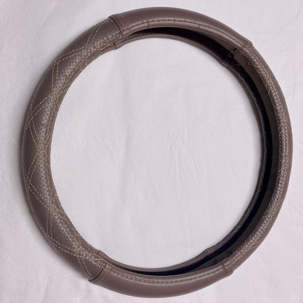 Tan Light Brown Steering Wheel Cover 🛞 🚗 🛻
